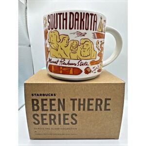 Starbucks SOUTH DAKOTA‎ Been There Series Ceramic Coffee Mug, 140z